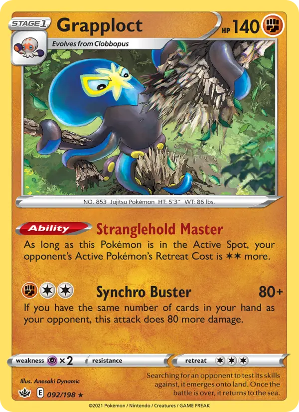 Grapploct — Chilling Reign card #92