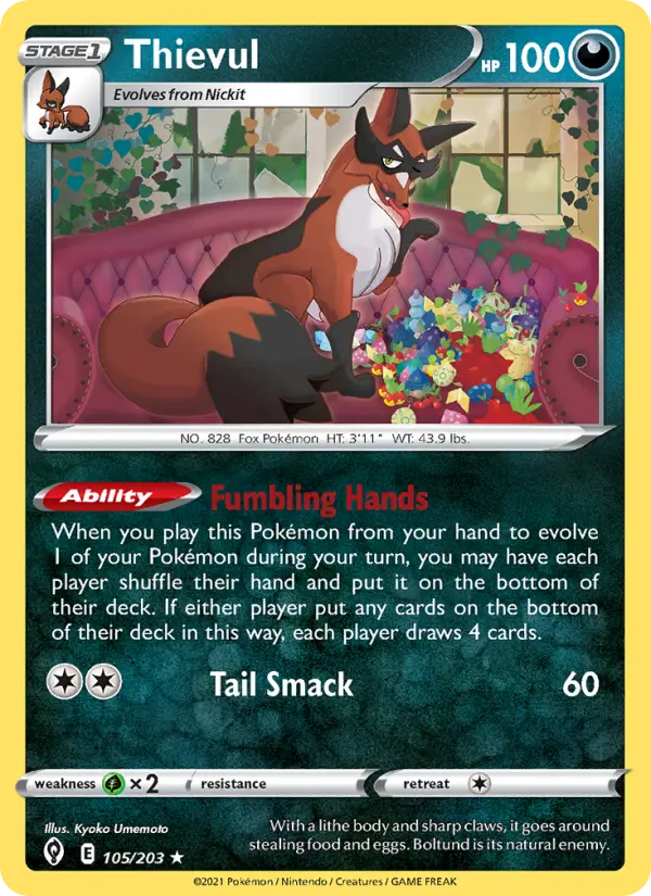 Thievul — Evolving Skies card #105