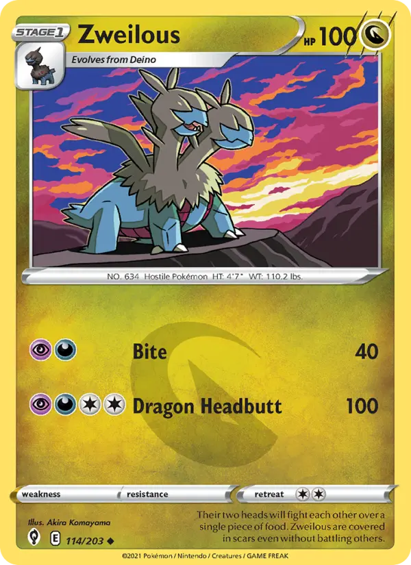 Zweilous — Evolving Skies card #114