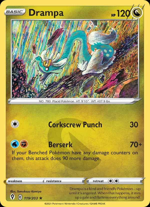Drampa — Evolving Skies card #119