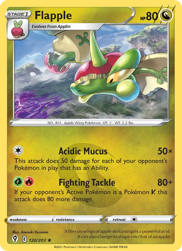 Flapple — Evolving Skies card #120