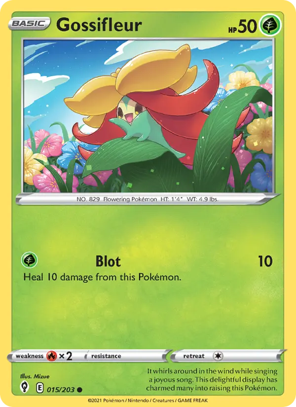 Gossifleur — Evolving Skies card #15