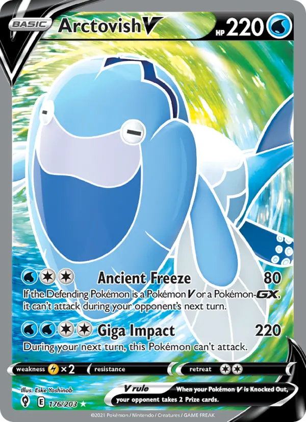 Arctovish V — Evolving Skies card #176