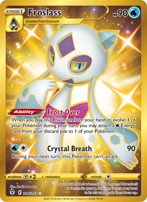 Froslass — Evolving Skies card #226