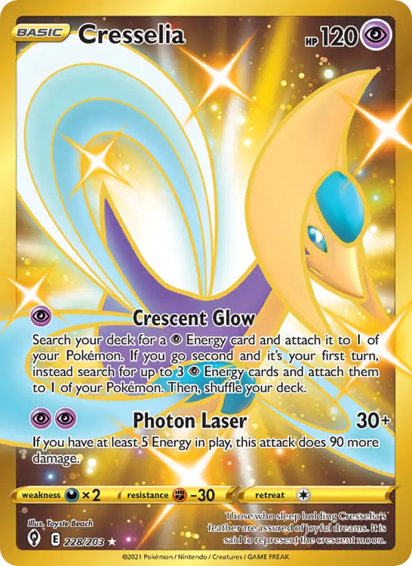 Cresselia — Evolving Skies card #228