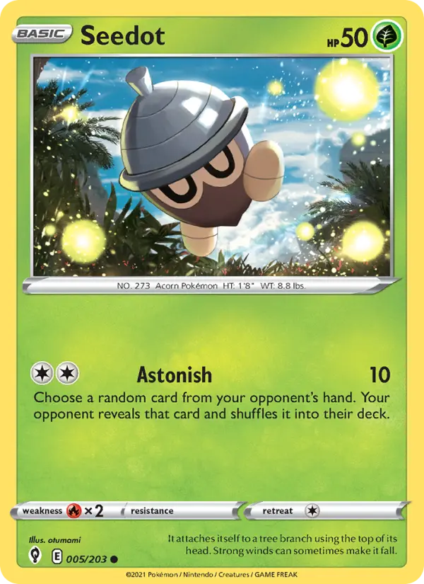 Seedot — Evolving Skies card #5