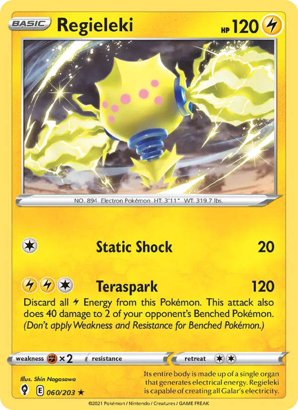 Regieleki — Evolving Skies card #60