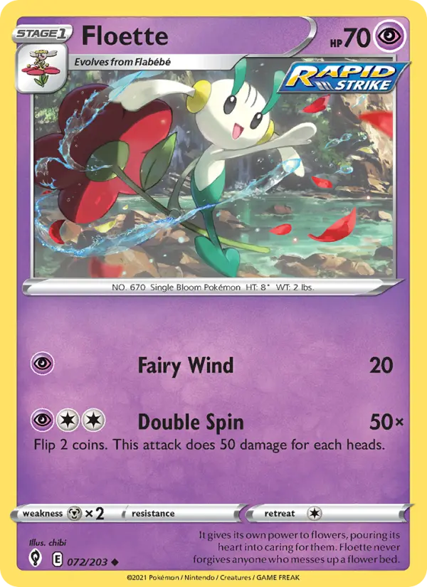 Floette — Evolving Skies card #72