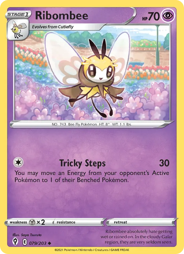 Ribombee — Evolving Skies card #79