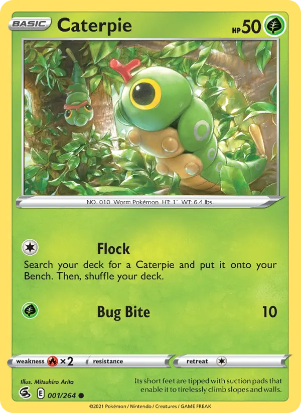Caterpie — Fusion Strike card #1