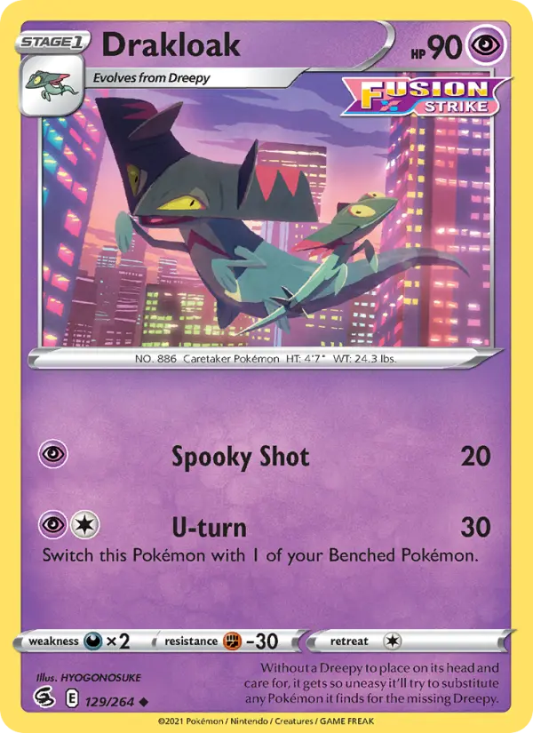 Drakloak — Fusion Strike card #129