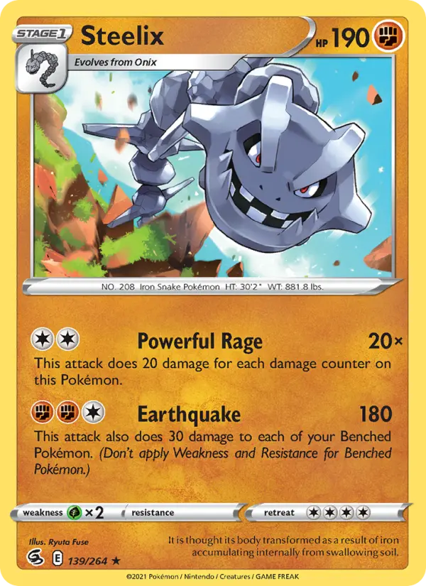 Steelix — Fusion Strike card #139
