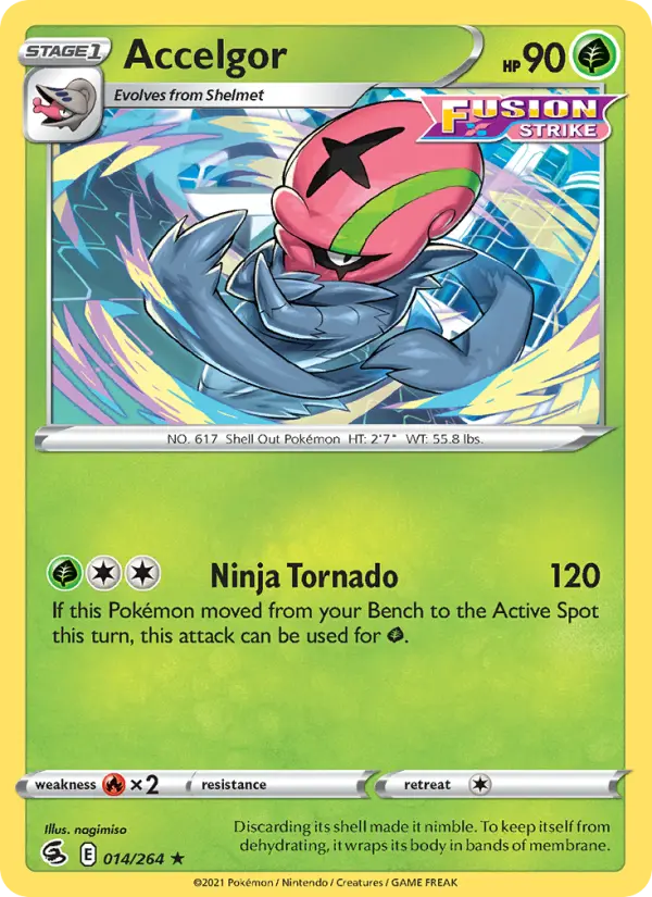 Accelgor — Fusion Strike card #14
