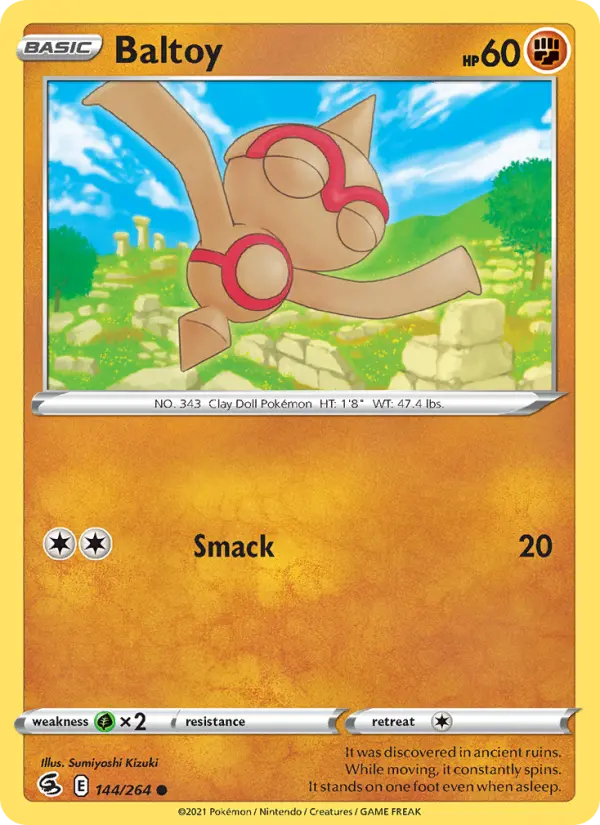 Baltoy — Fusion Strike card #144