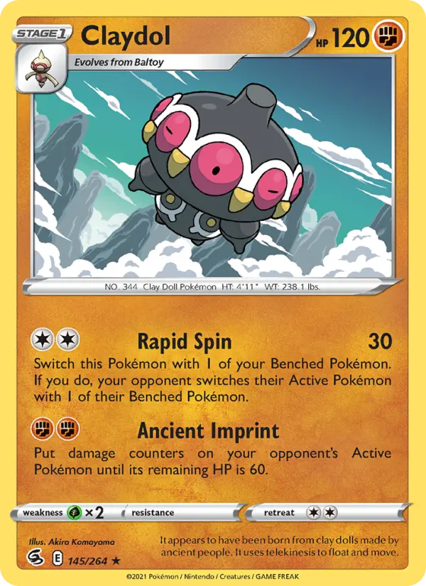 Claydol — Fusion Strike card #145