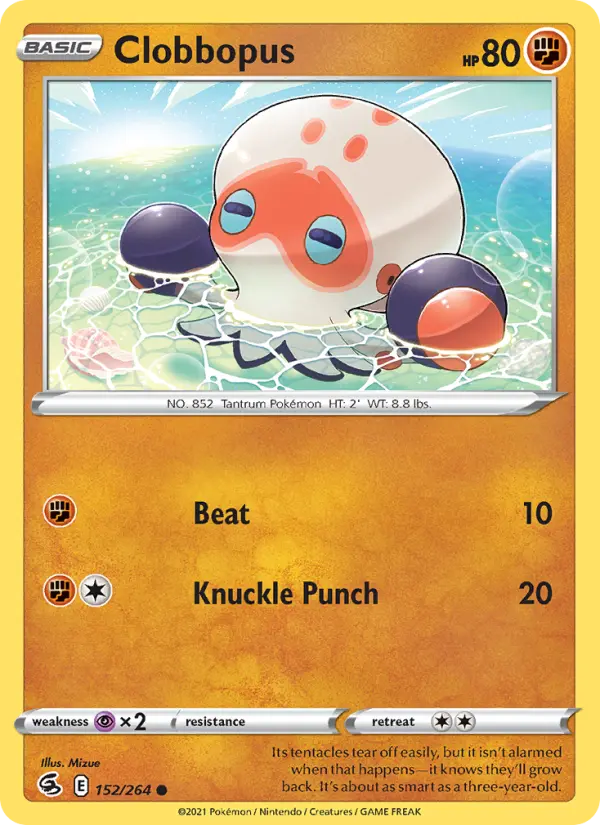 Clobbopus — Fusion Strike card #152