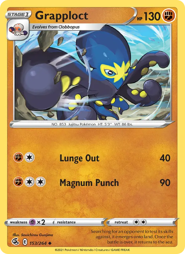 Grapploct — Fusion Strike card #153