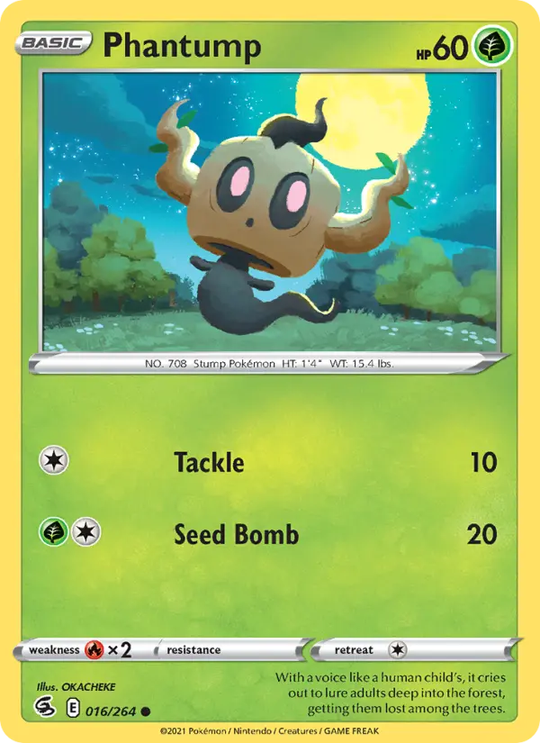 Phantump — Fusion Strike card #16