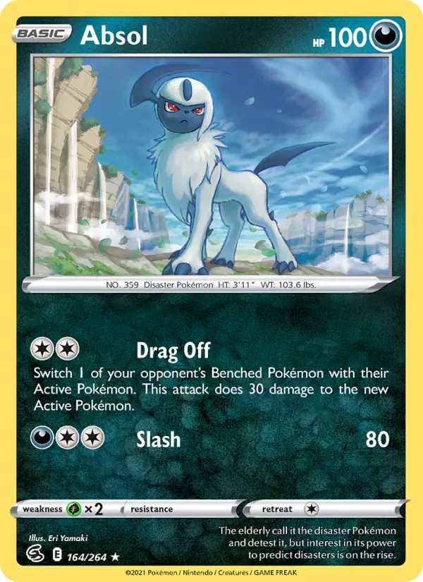 Absol — Fusion Strike card #164
