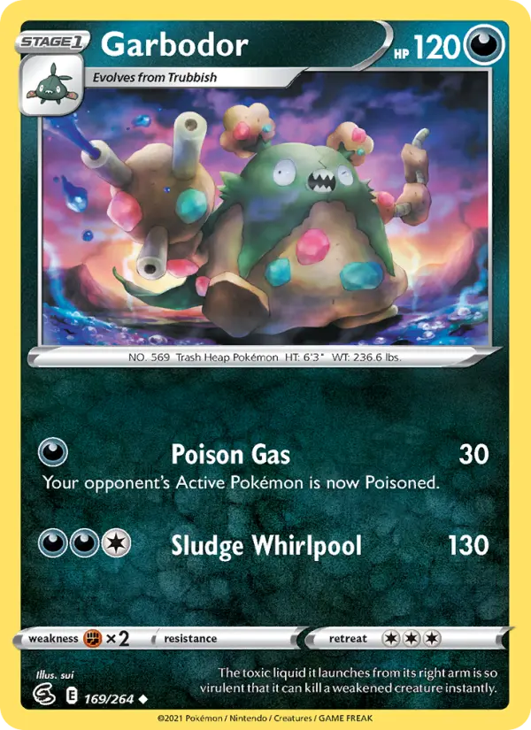 Garbodor — Fusion Strike card #169