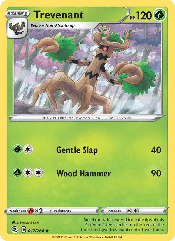 Trevenant — Fusion Strike card #17