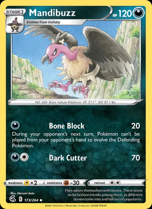 Mandibuzz — Fusion Strike card #173