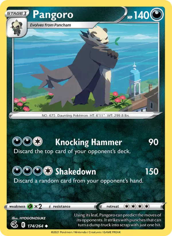 Pangoro — Fusion Strike card #174