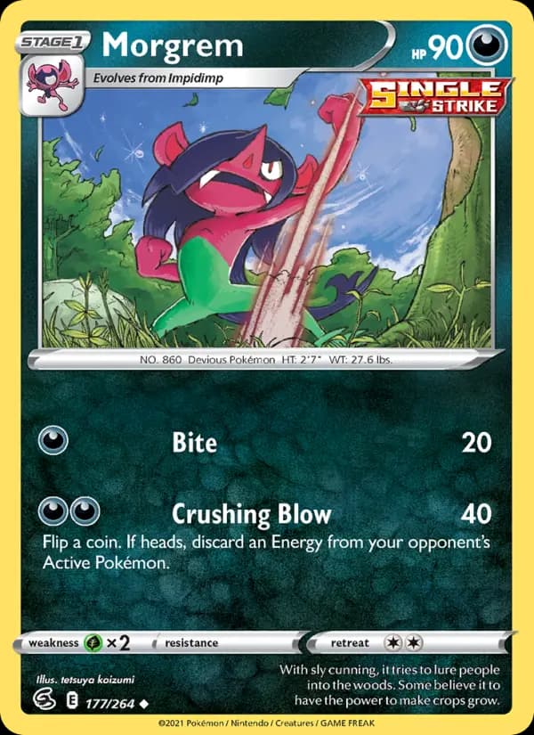 Morgrem — Fusion Strike card #177
