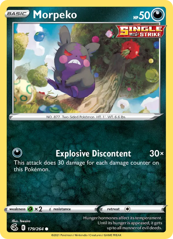 Morpeko — Fusion Strike card #179