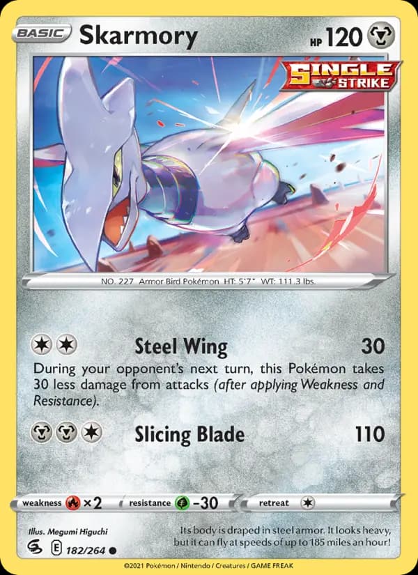 Skarmory — Fusion Strike card #182