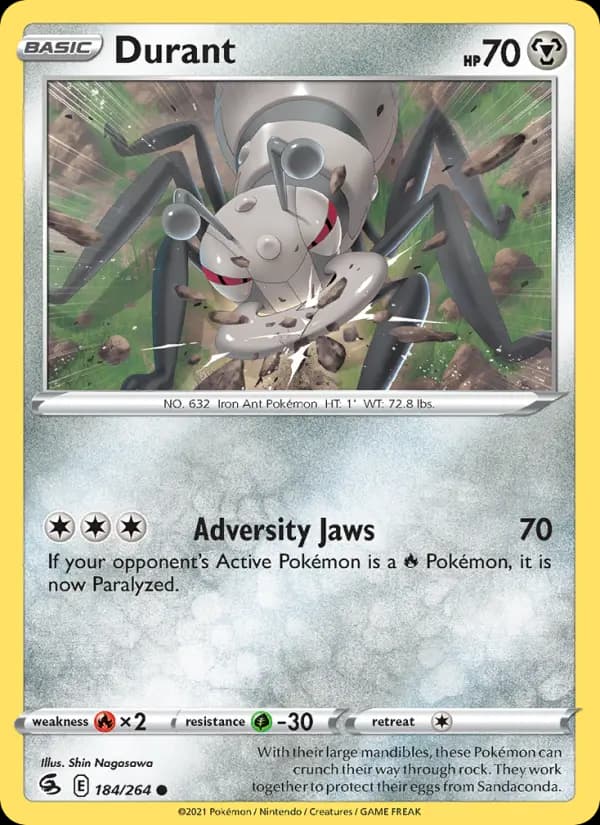 Durant — Fusion Strike card #184
