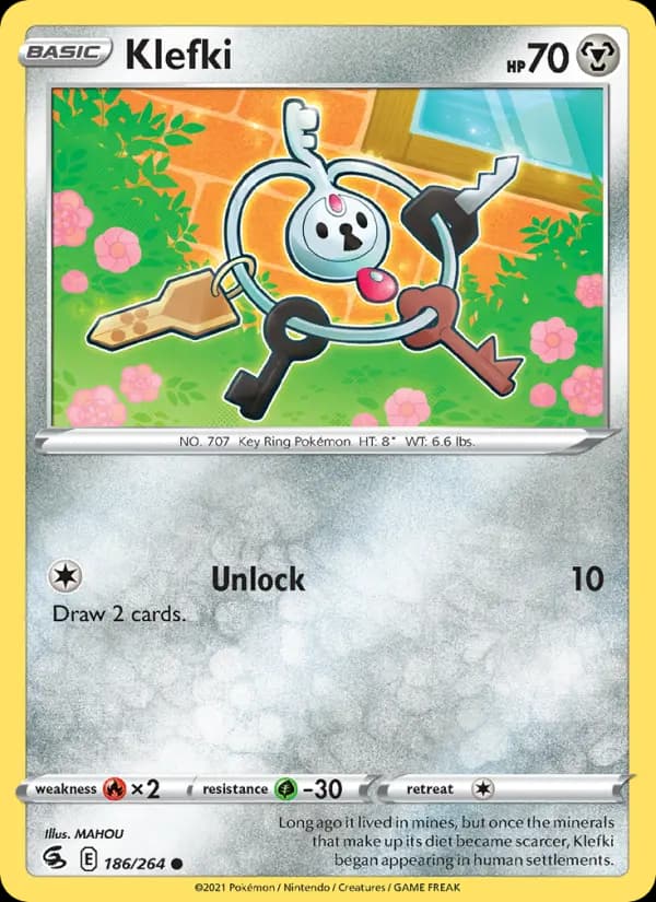 Klefki — Fusion Strike card #186
