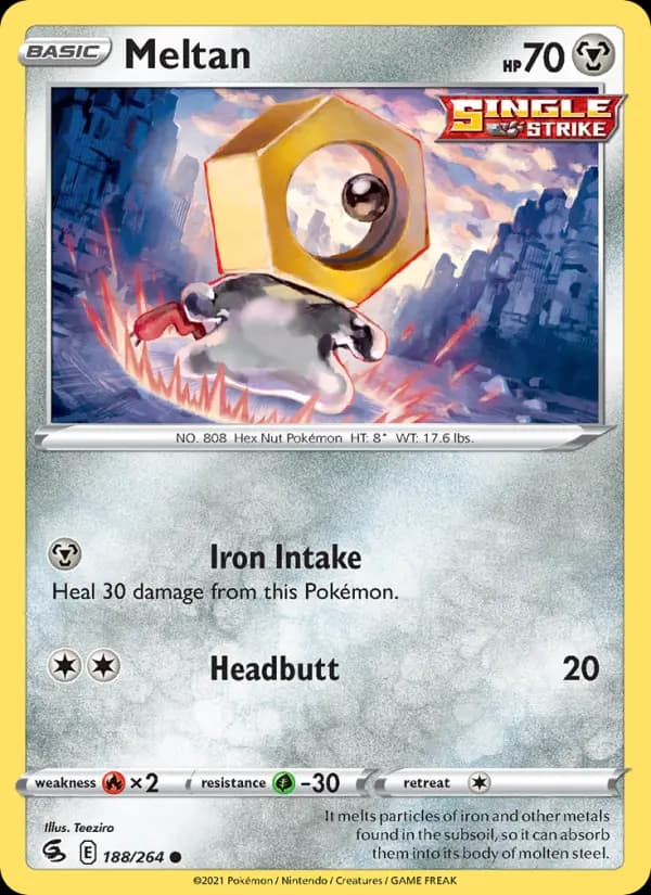 Meltan — Fusion Strike card #188