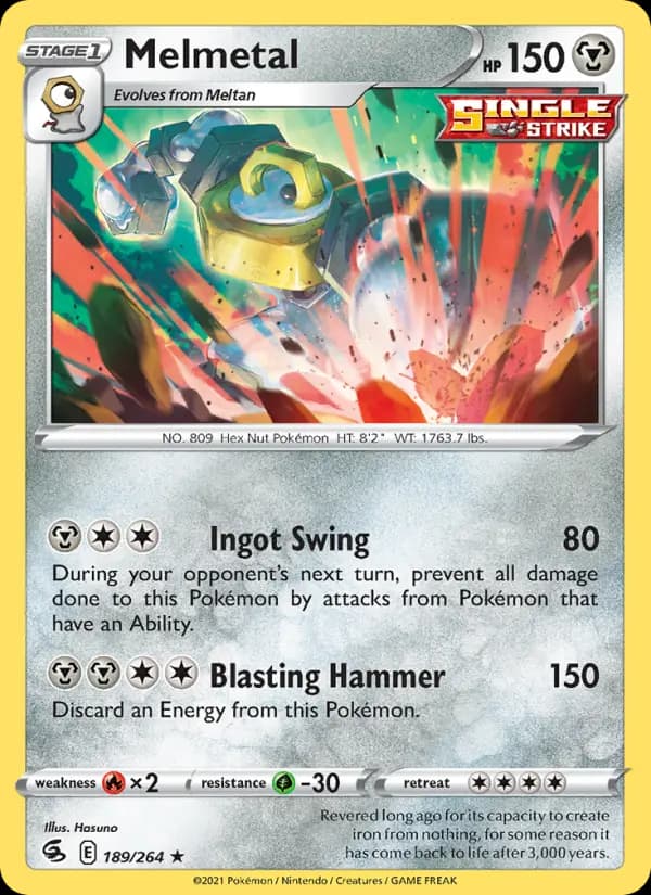 Melmetal — Fusion Strike card #189