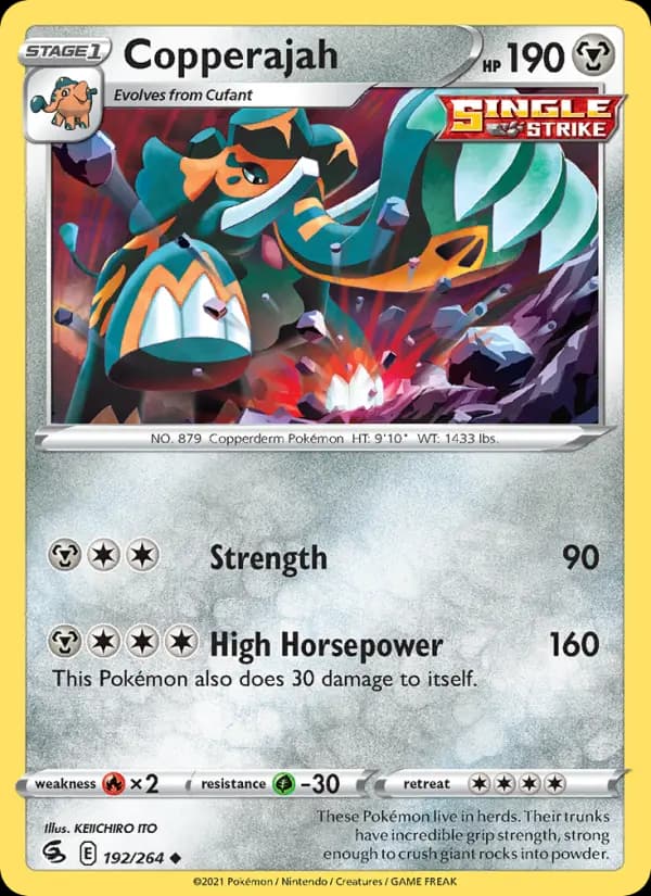 Copperajah — Fusion Strike card #192
