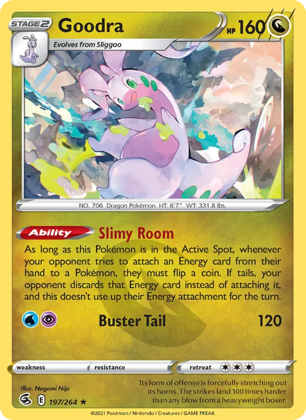 Goodra — Fusion Strike card #197