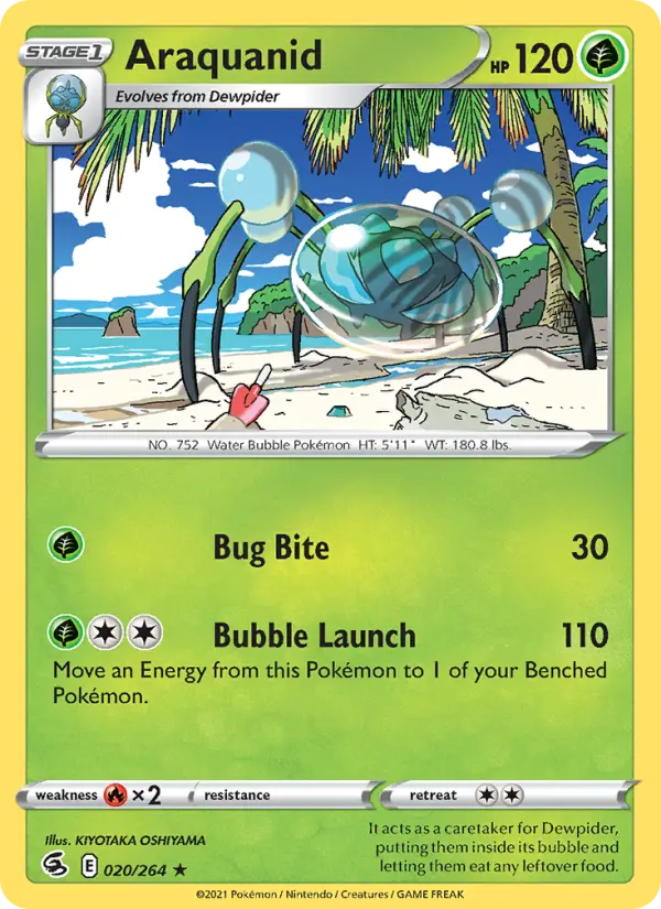 Araquanid — Fusion Strike card #20