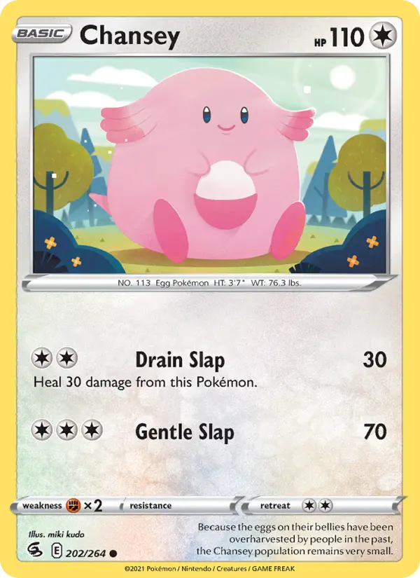 Chansey — Fusion Strike card #202