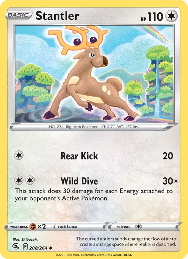 Stantler — Fusion Strike card #208