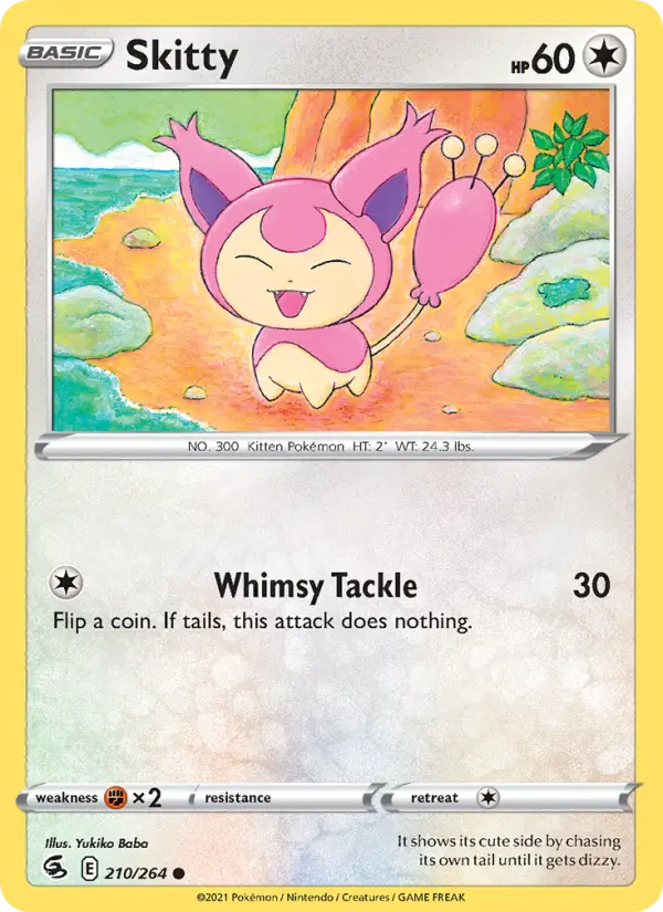 Skitty — Fusion Strike card #210