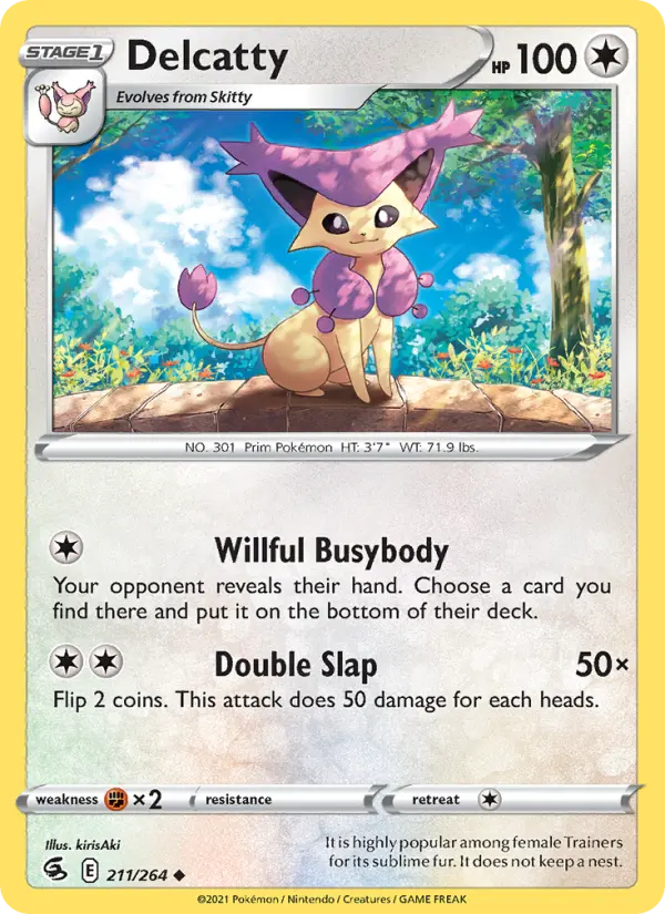 Delcatty — Fusion Strike card #211