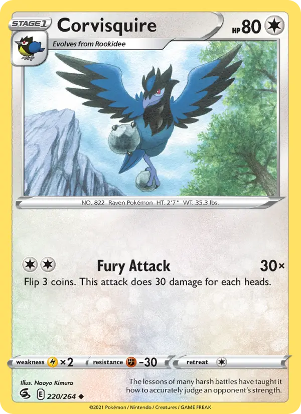 Corvisquire — Fusion Strike card #220
