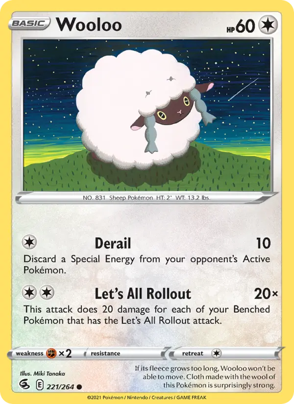Wooloo — Fusion Strike card #221