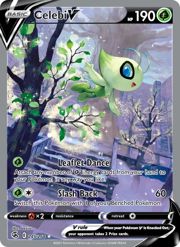 Celebi V — Fusion Strike card #245