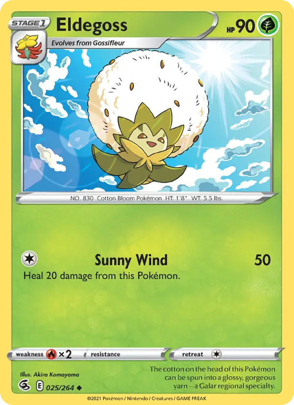 Eldegoss — Fusion Strike card #25