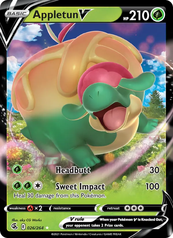 Appletun V — Fusion Strike card #26