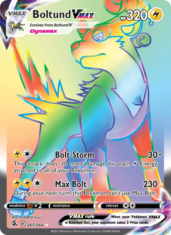 Boltund VMAX — Fusion Strike card #267