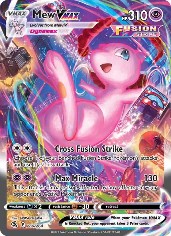 Mew VMAX — Fusion Strike card #269