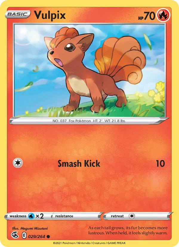 Vulpix — Fusion Strike card #29