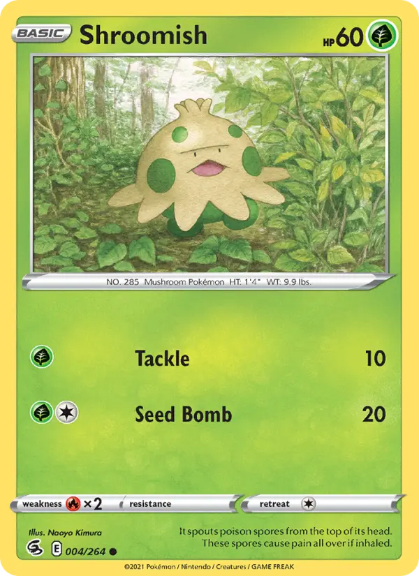 Shroomish — Fusion Strike card #4